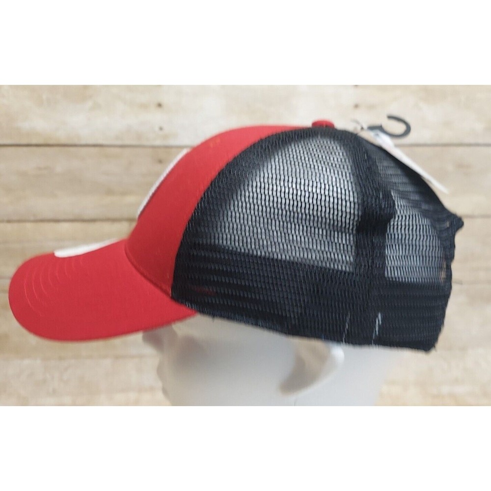 ❗️SOLD❗️San Francisco SF 49ers Red  Trucker Hat NFL Team Apparel Headwear OSFA - Picture 2 of 6